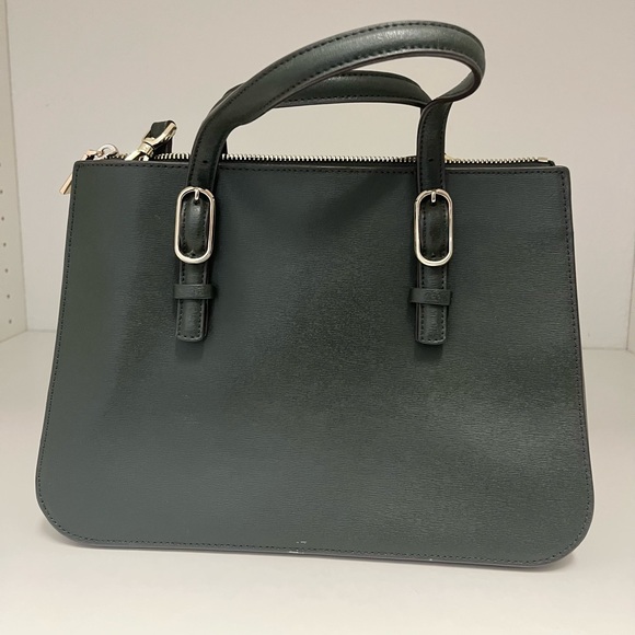 Kate Spade Dark Green Connie Satchel - Picture 3 of 5
